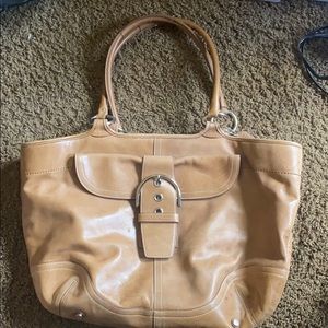 Coach large work bag or diaper bag or tote